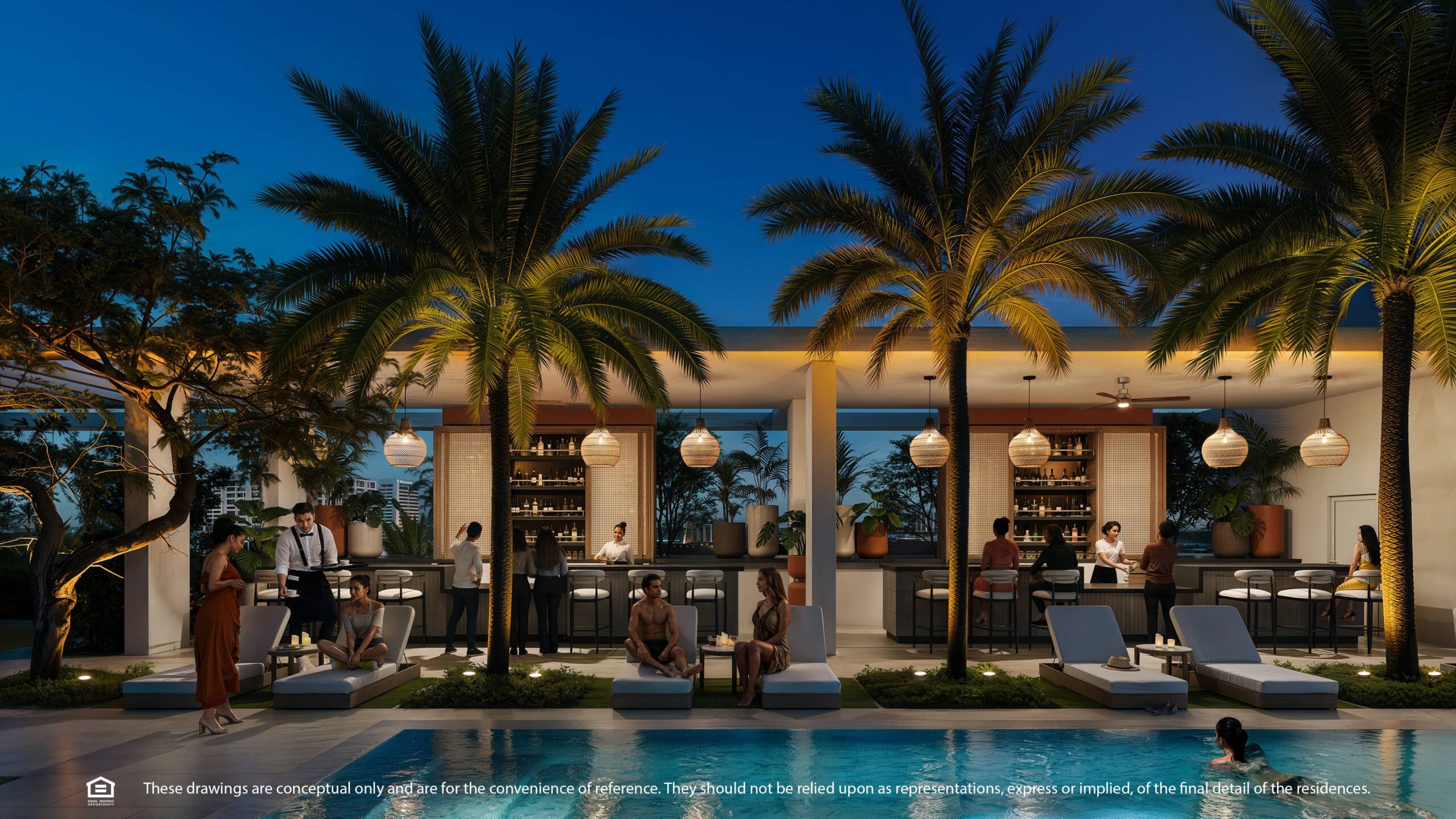 VIDA Roof Top Pool Bar-Restaurant