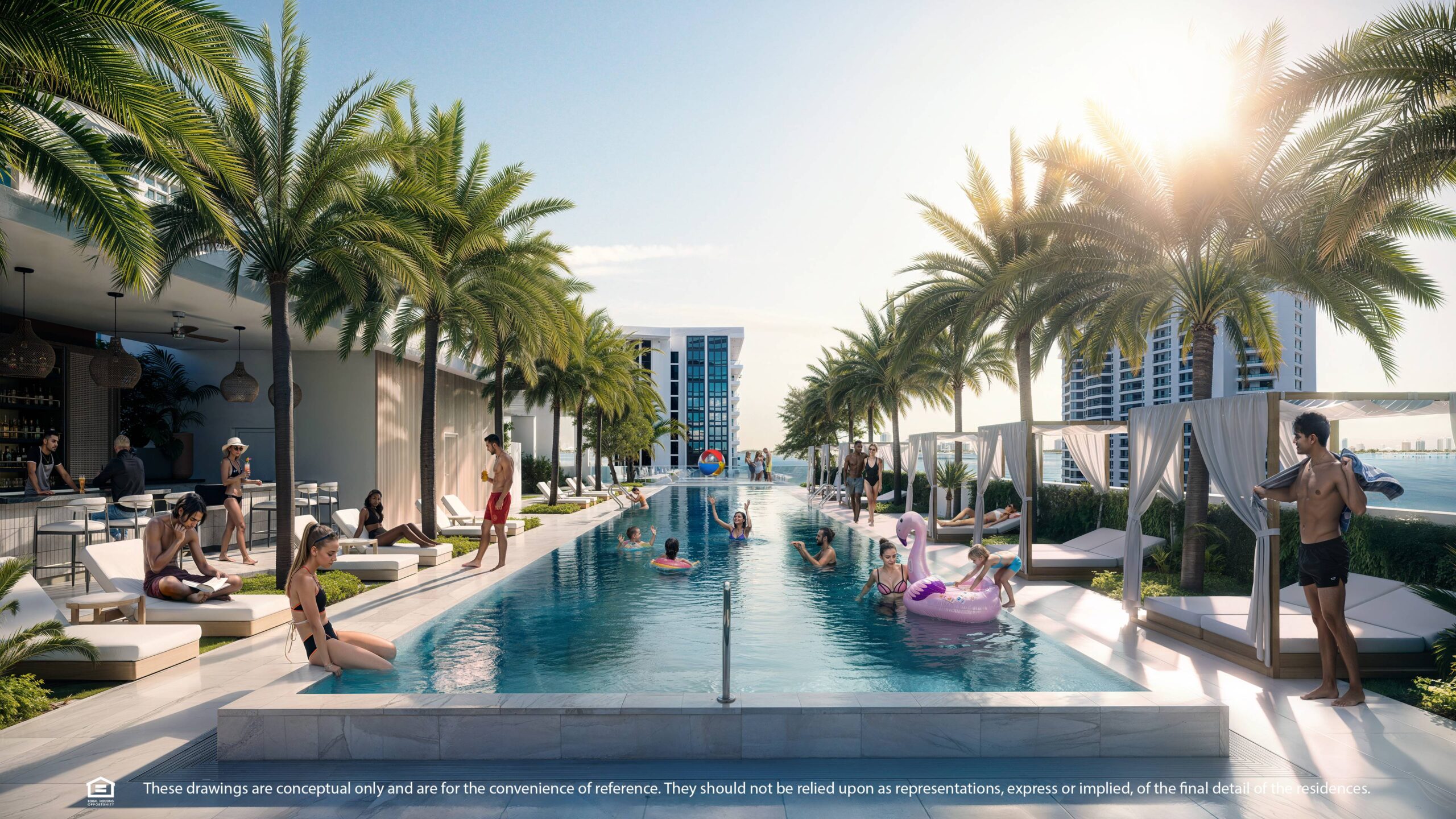 VIDA Roof Top Pool View East